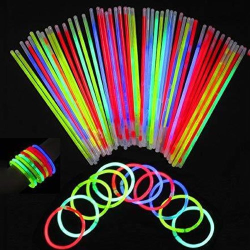 Round Led Glow Sticks, Dimension : 8 Inches