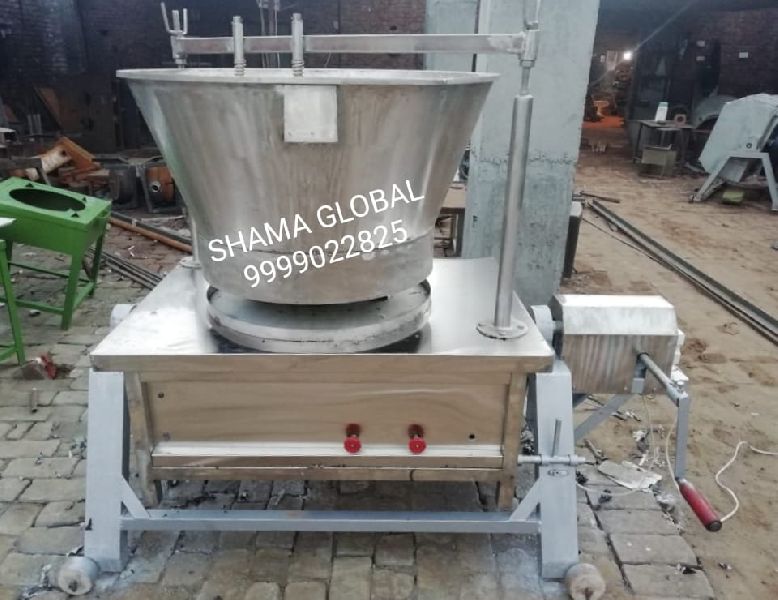 Gas Operated Mawa Making Machine