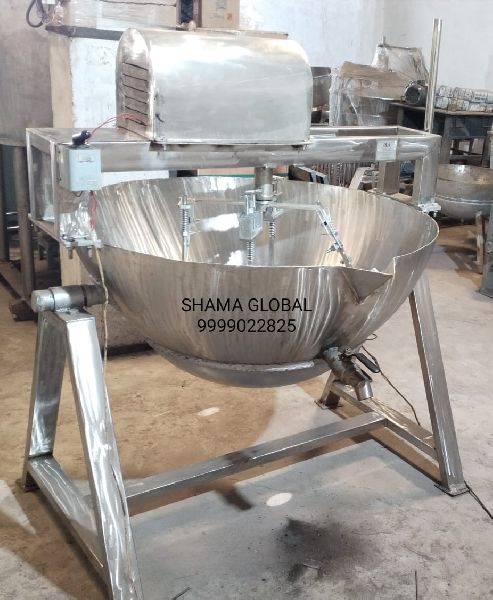Steam Operated Ghee Making Machine, Color : Silver