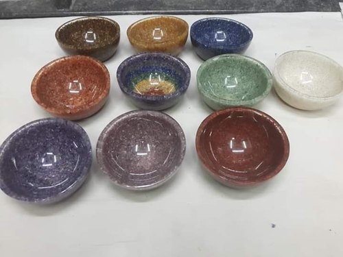 crystal agate bowls