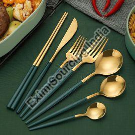 Polished Stainless Steel Cutlery Sets, for Kitchen, Style : Contemporary, Modern