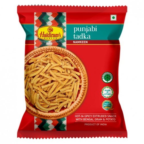 Haldiram Punjabi Tadka Namkeen, Packaging Size : 150 Gram