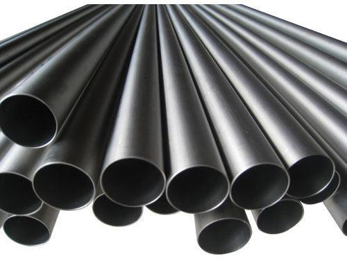 Mild Steel Round Pipe, for Construction, Manufacturing Unit, Grade : AISI, ASTM