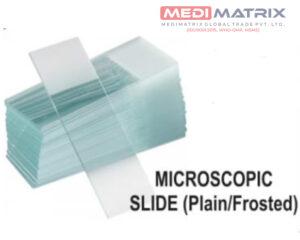 Rectangular Microscope Slide, for Laboratory, Size : Standard