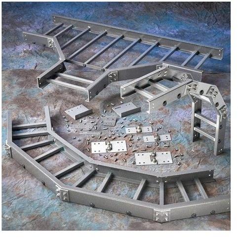 Fiber Reinforced Plastic (FRP) FRP Cable Tray, Length : 12 M