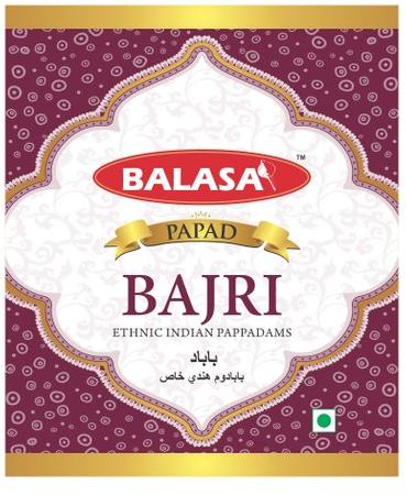 Balasa Round Bajri Papad, Color : Brown