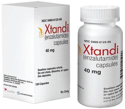 Xtandi enzalutamide capsules, Packaging Type : Bottle