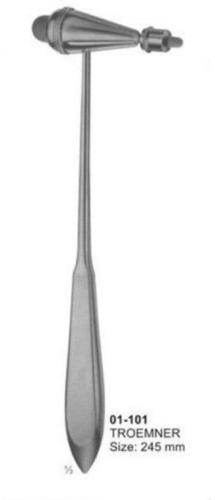 Troemner Reflex Hammer, Color : Silver