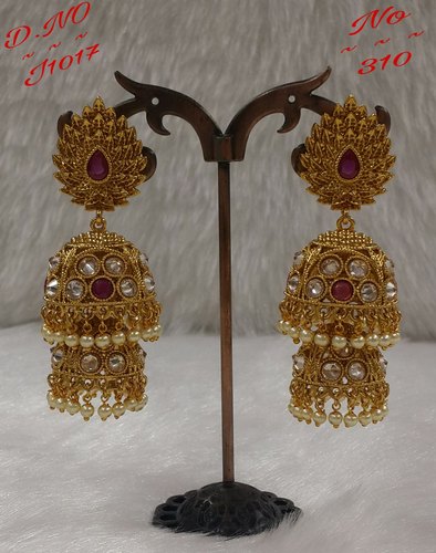 Designer Double Layer Jhumka