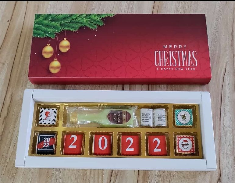 christmas chocolate gift box