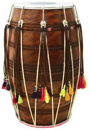 Cylindrical Wooden Dori Dhol, for Musical Function