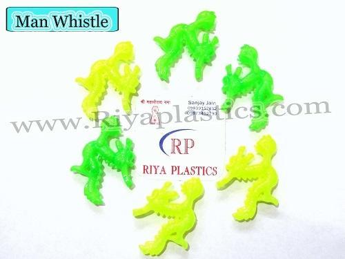 Plastic Toy Whistle, Color : Multicolor