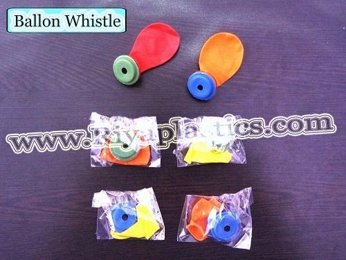 Rubber Whistle Balloon, Color : Multicolor