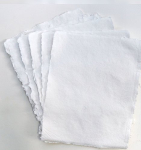 Square White Cotton Pulp Sheet, Size : 32x35 cm