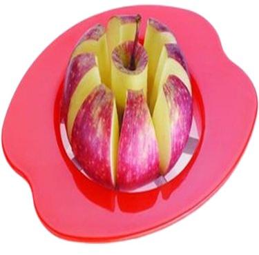 Manual Plastic Fruit Cutter, Color : Red