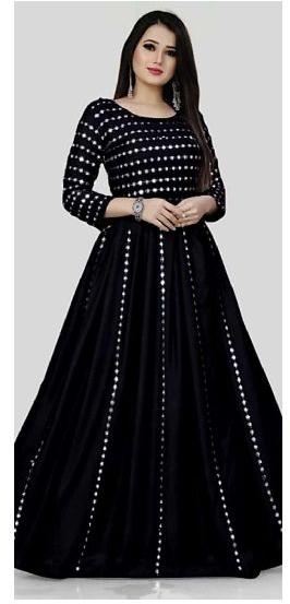 Georgette Plain 13232 Designer Anarkali Gown, Feature : Comfortable, Impeccable Finish, Soft Texture