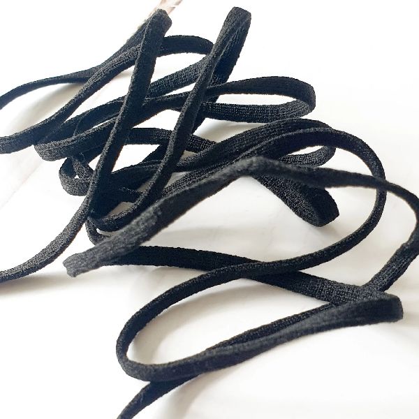 Tubular Ear Loop Elastic Rope, Pattern : Plain - JINDAL STRINGS, Delhi ...