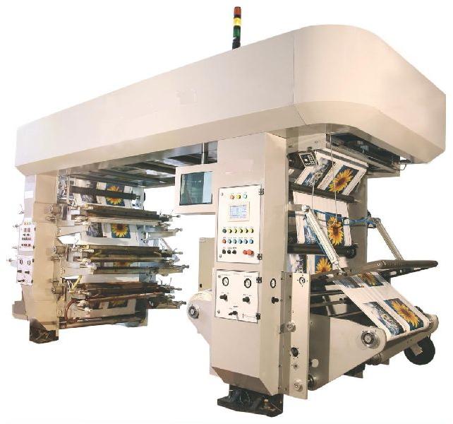 Electric Automatic Flexo Printing Machine, for Industrial, Voltage : 220V
