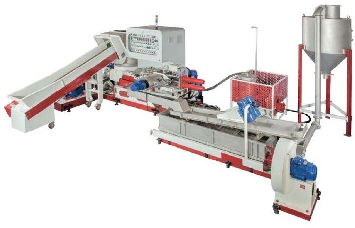 Electric Automatic Plastic Recycling Machine, for Industrial, Voltage : 220V, 380V, 440V