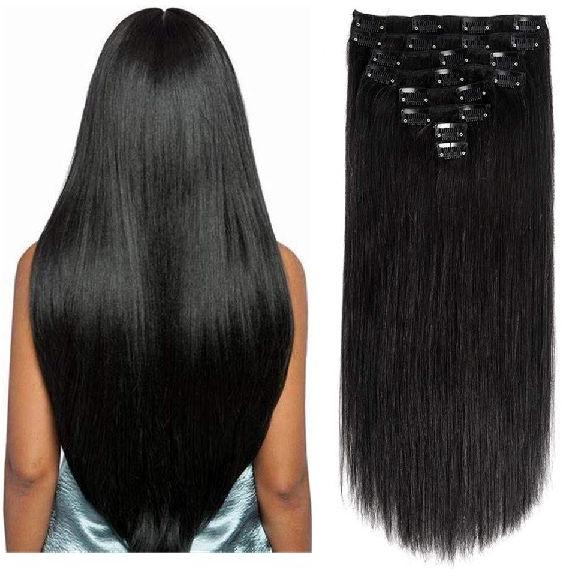 100-150gm Human Hair Extensions, Style : Straight