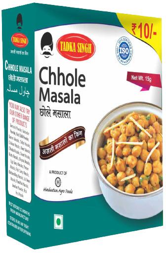 Tadka Singh Blended Chhole Masala Powder, Packaging Type : Plastic Packet