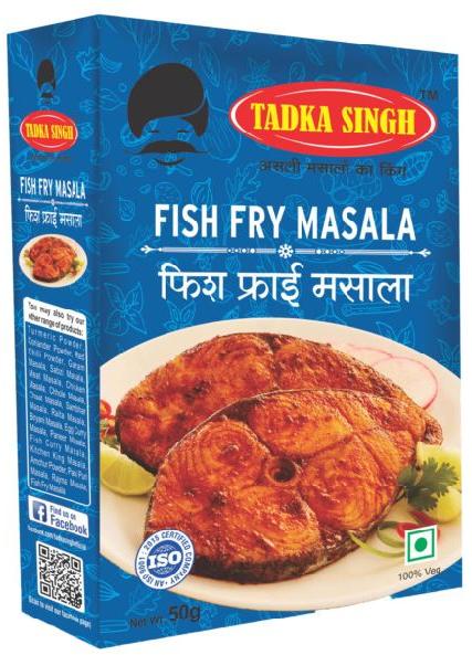Tadka Singh Blended Fish Fry Masala Powder, Packaging Type : Plastic Packet