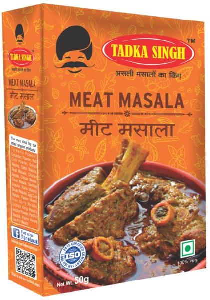 Tadka Singh Blended Meat Masala Powder, Packaging Type : Plastic Packet