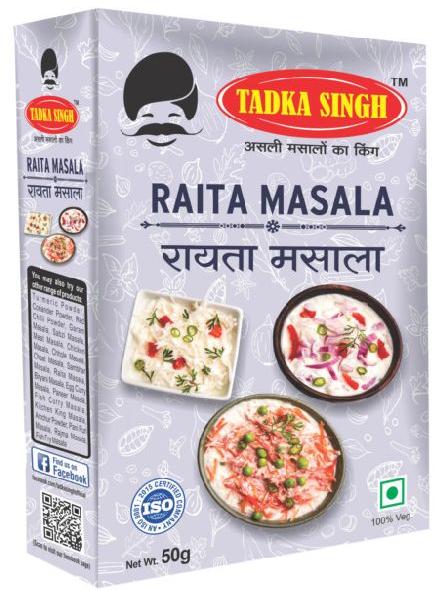 Tadka Singh Blended Raita Masala Powder, Color : Brown