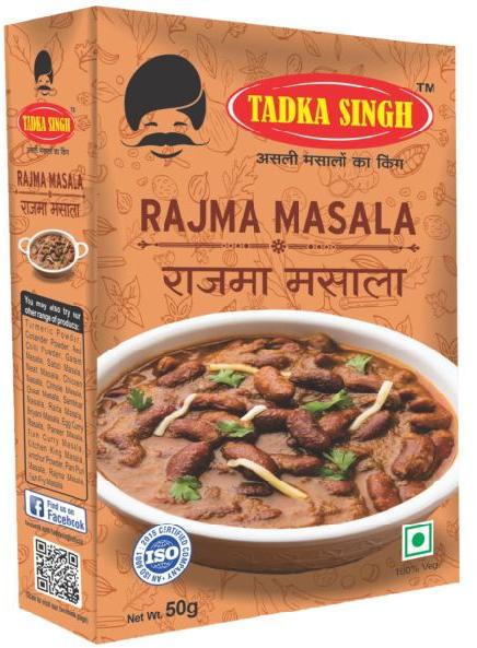 Tadka Singh Blended Rajma Masala Powder, Packaging Type : Plastic Packet