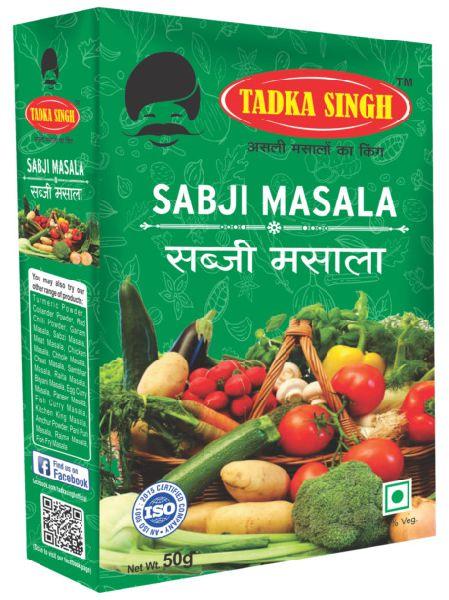 Tadka Singh Blended Sabji Masala Powder, Packaging Type : Plastic Packet