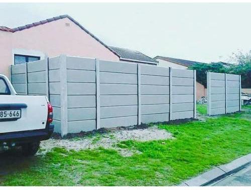 Polished RCC Boundary Wall, for Construction, Size : Standard