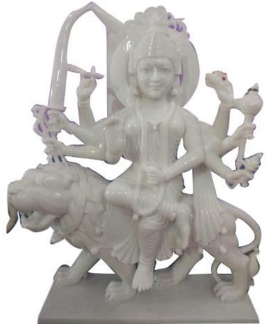 Marble 2 Feet Durga Maa Statue