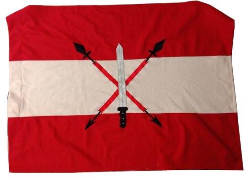 Cotton Military Embroidery Flag, Size : 6x4 feet