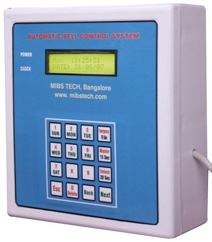 MibsTech Automatic Bell Control System, Display Type : LCD