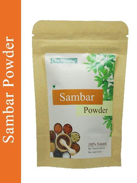 Blended Natural sambar powder, for Cooking, Spices, Packaging Type : Plastic Pouch