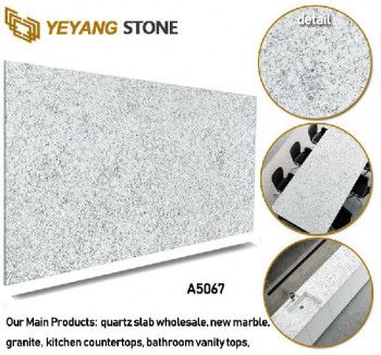Artificial Calacatta White Man Made Quartz Stone YY-A5067