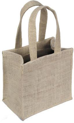 Plain Mini Jute Bags, Carry Capacity : 1kg, 500gm