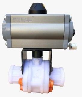 Torque Pneumatic Ball Valve, Size : 25 mm