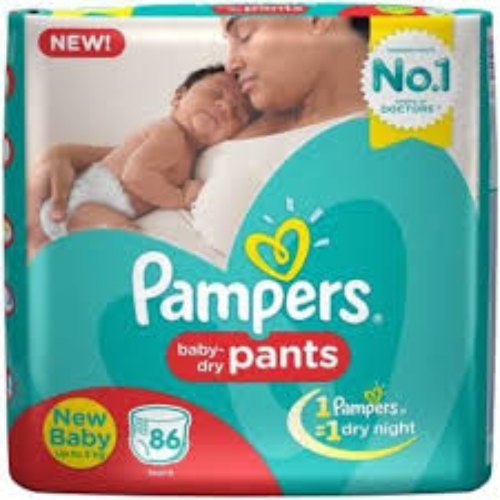 Nonwoven Pamper Kids Diaper, Size : Medium