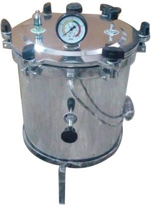 Stainless Steel Laboratory Vertical Autoclave, Capacity : 50 Litre