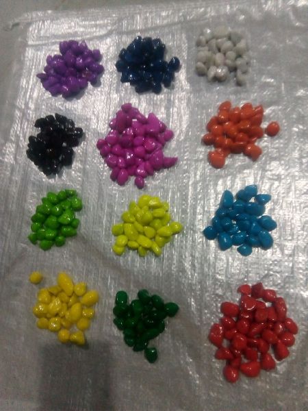 Coloured Dyed Pebbles, Color : Multicolor