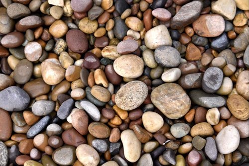 Stone Garden Pebbles, for Landscaping, Pavement, Packaging Type : Plastic Packets