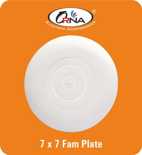 ABS/PVC Modular Fan Plate, Size : 7x7