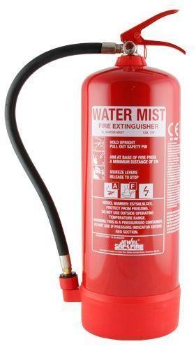 Jewel Carbon Steel Portable Fire Extinguisher, Color : Red
