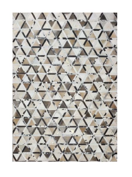 Leather Cowhide Patchwork Carpets