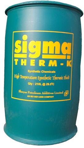 Sigma Synthetic Fluid Oil, Packaging Size : 210L