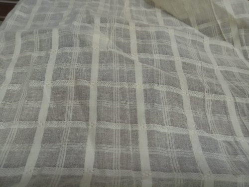 Cotton Self Dobby Fabric, Width : 42inch