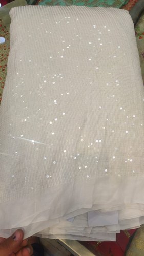 Sequin Georgette Fabric, Width : 44inch