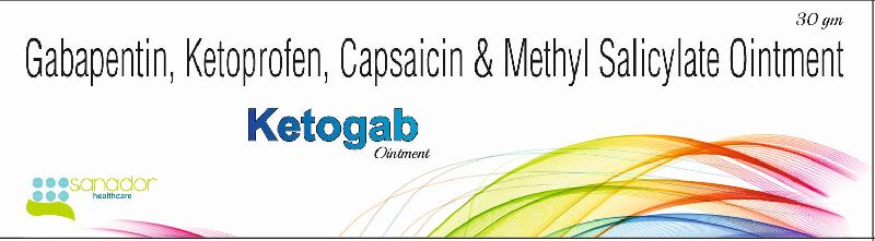 Ketogab Ointment, Form : Cream