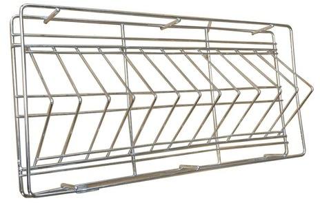 Omax Stainless Steel Plate Stand Rack
